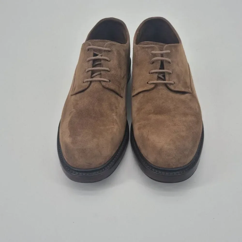 Vince Men's Davies Leather Suede Derby Shoes Size 11.5